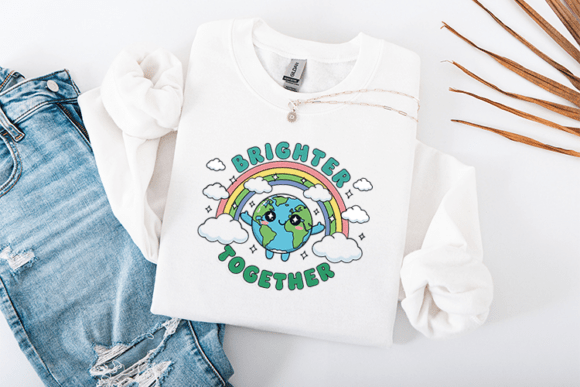 Brighter Together Earth Day: A Playful Design for a Better Planet
