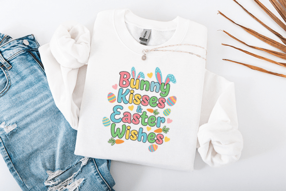 Bunny Kisses & Easter Wishes: A Sweet Spring Design Asset
