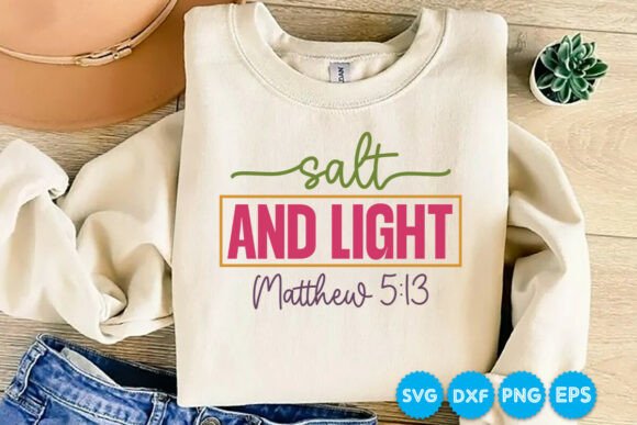 Designing with Purpose: The Salt and Light Matthew Quotes SVG