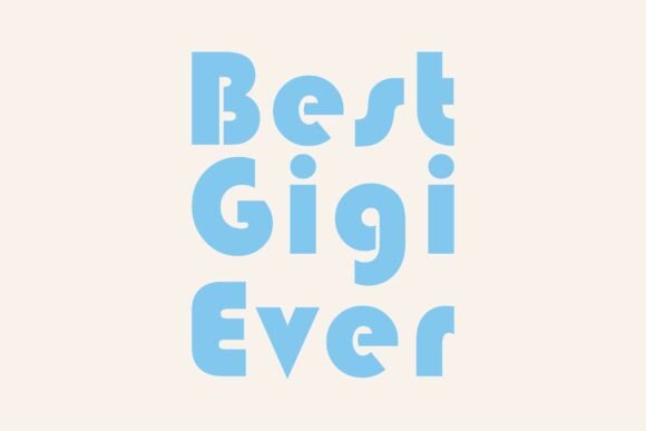 Retro Best Gigi Ever SVG: Design Your Custom T-Shirt