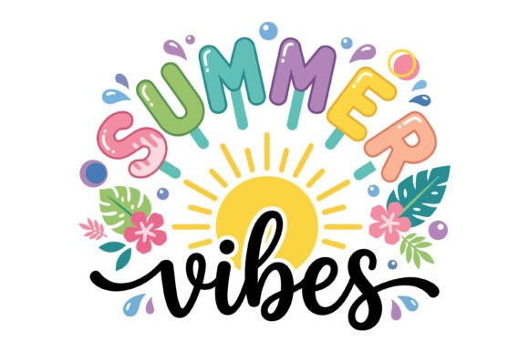 Summer Vibes: A Colorful Design for Your Boldest Projects
