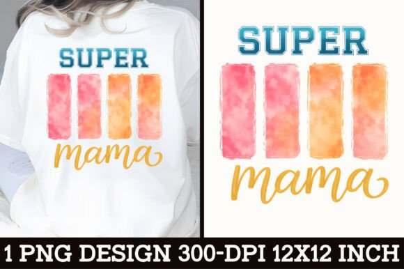 Super Mama Vintage T-Shirt Design PNG: A Designer's Guide