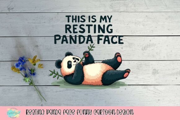 The Ultimate Relatable Design: Resting Panda Face for Every Project