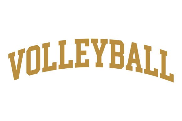Volleyball Varsity Typography: Fuel Your Creative Edge
