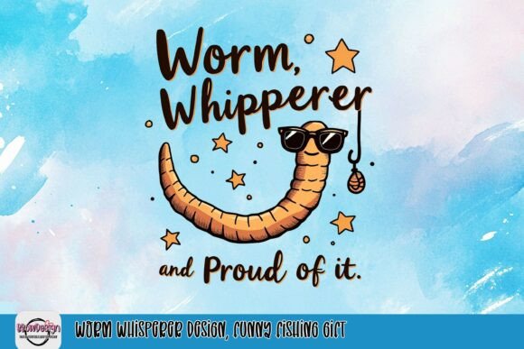 Worm Whisperer Design: The Funny Fishing Gift for Anglers